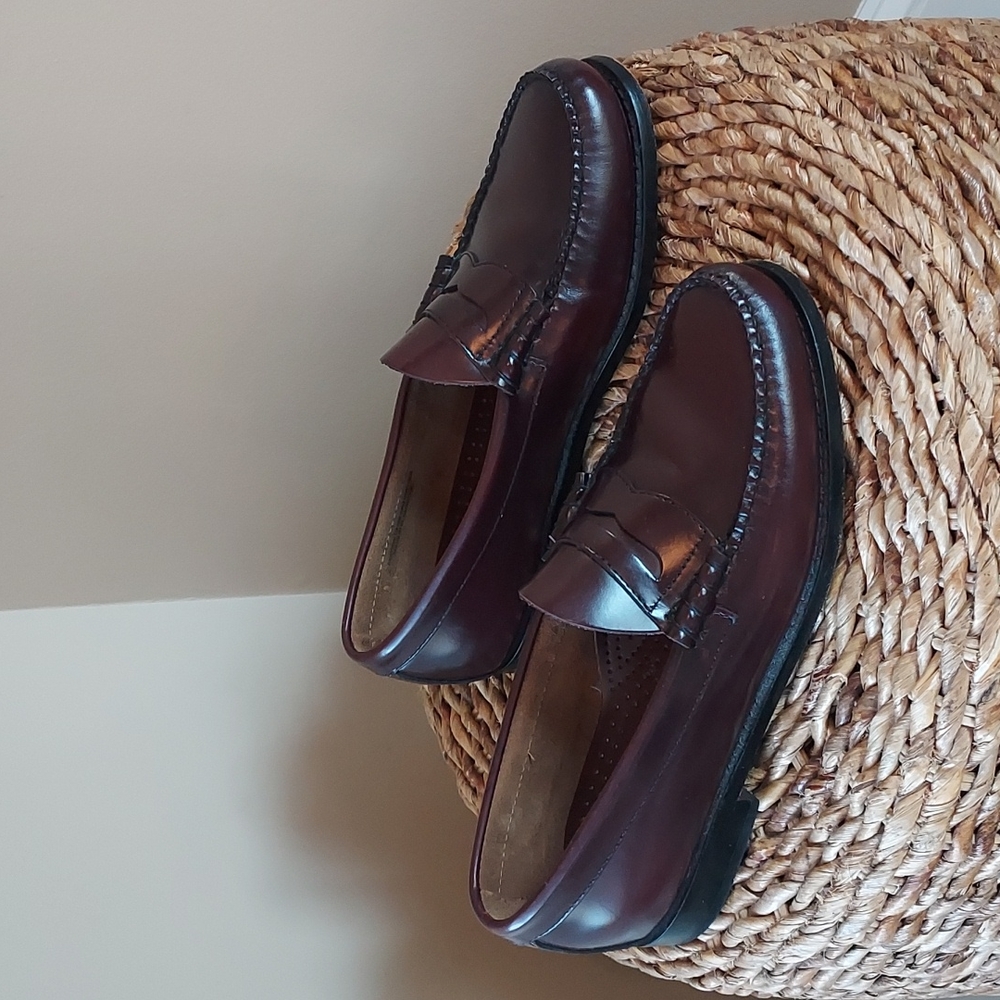 G.H. Bass Weejuns Mens Larson Penny Loafer Burgundy Size 9